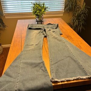 Newbury Kustom Denim Flare Jeans